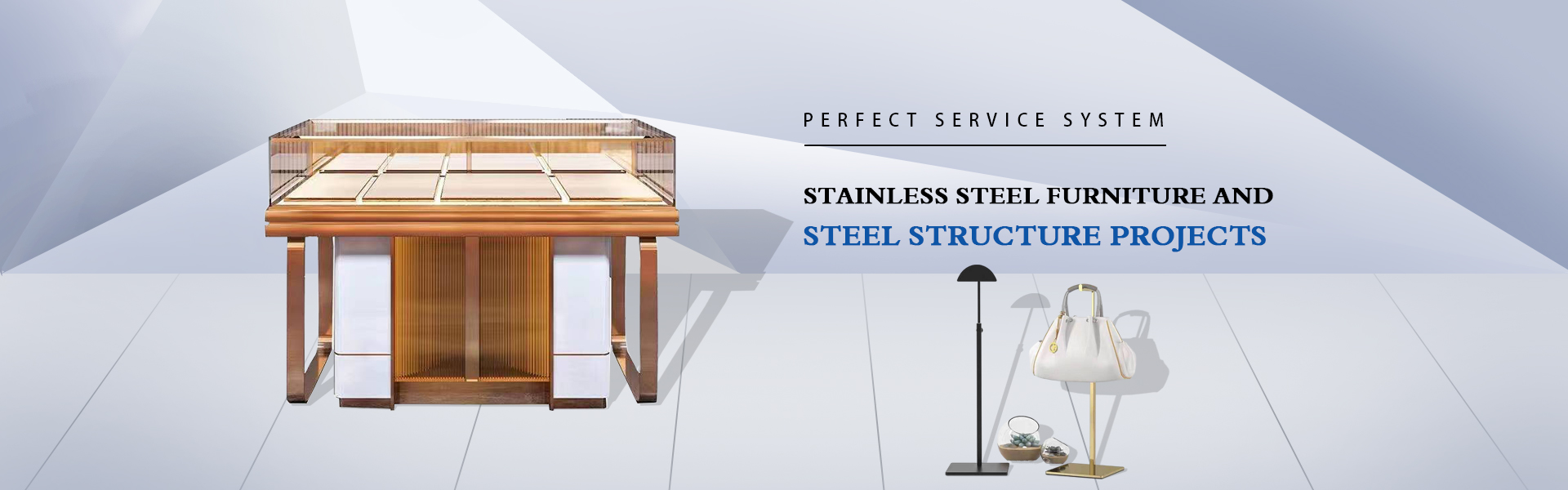 อุปกรณ์แสดงผลสแตนเลสสตีลโต๊ะกาแฟที่กำหนดเองสแตนเลสหน้าจอสแตนเลส,Yewang Stainless steel Decoration Engineering Co., LTD